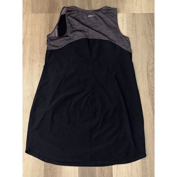 Columbia Omni-Wick Sleeveless Dress Size 1X Black & Gray Moisture-Wicking Tank D - Picture 6 of 10